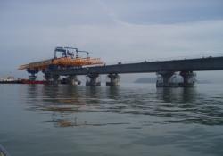 Penang Bridge under Construction