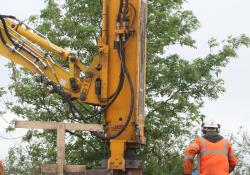 BSP new DX hydraulic piling hammer 