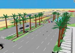 Dubai Road simulation