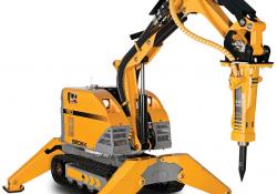 The Brokk 160 demolition machine is said by its US manufacturer to combine powerful performance and lightweight design
