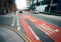 UK's vanishing white lines present road safety problem. Picture: Bauke Karel.