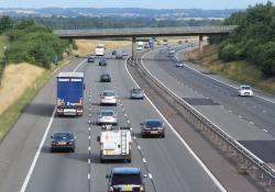 M40 in central England