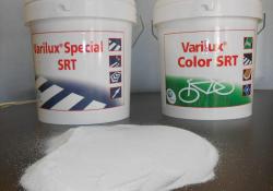 Sovitec Varilux Color mixtures in plastic buckets