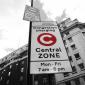 London’s congestion charge sign
