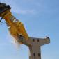 Epiroc’s new hydraulic attachments help with high reach demolition