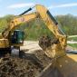 Caterpillar’s new short tailswing excavator offers improved performance 