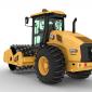 High output is claimed for Caterpillar’s latest single drum compactors