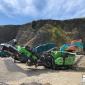 A total of nearly 18,500 visitors attended the Hillhead show, whose attractions included a reconfigured Quarry Face demo area