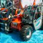 Manitou Group released a number of e-driven products, including the MT 625e compact telehandler