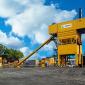 The ease of transport of the containerised asphalt plant from Lintec & Linnhoff is a key benefit for operations on the remote islands