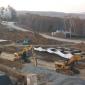 Crocus ZAO's Caterpillar machines are helping to lay the groundwork for the APEC summit facilities at Russky Island, Vladivostock, site of a myriad of construction projects.