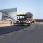 Voegele paver working at Buddh International Circuit