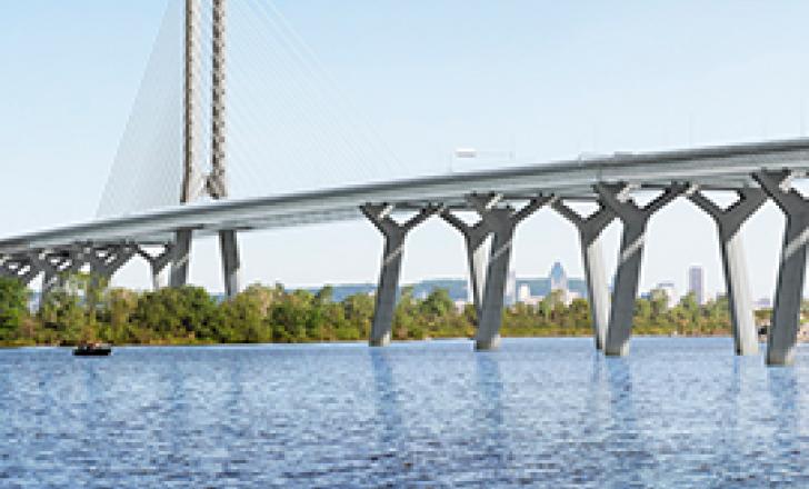 Proposed Champlain Bridge (artist impression)