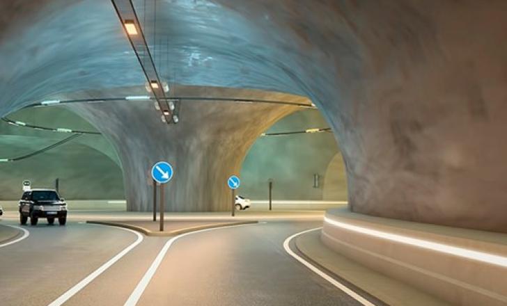 Sub-sea roundabout in planned Eysturoy Tunnel