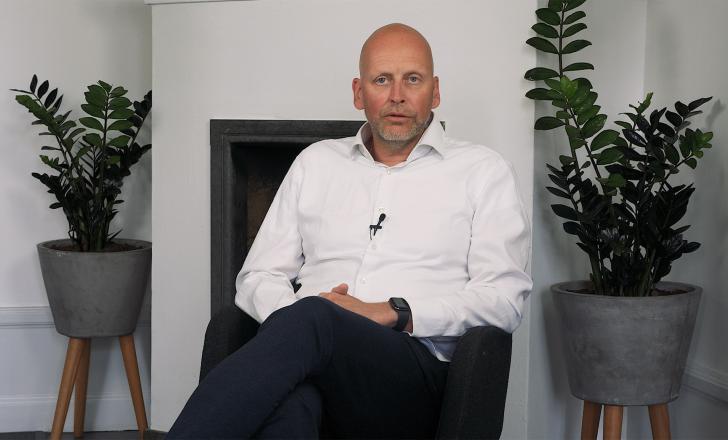 Engcon CEO Krister Blomgren