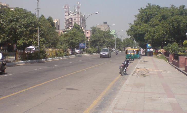 a Delhi road