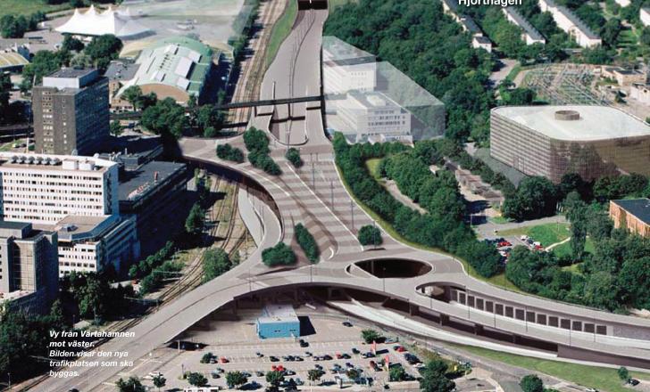 Norra Lanken highway system Stockholm